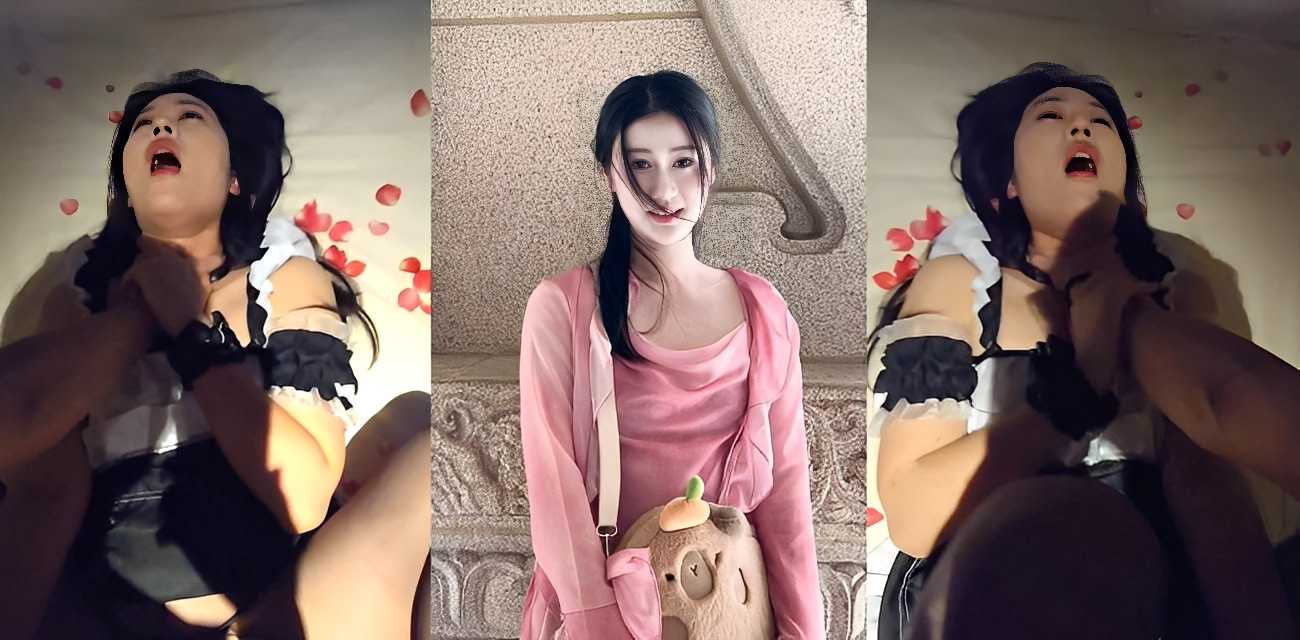 富二代【FKabuto】约炮白富美，性感女仆裙撕烂黑丝掐脖打桩后入抽插