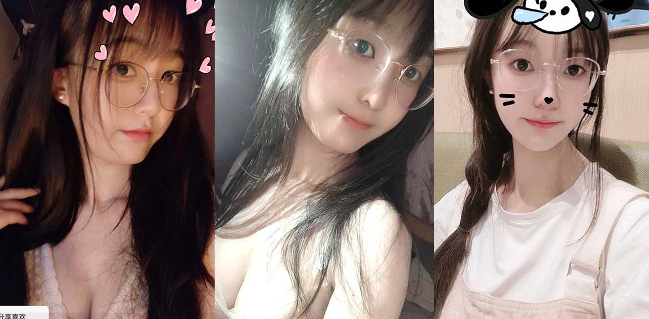 江苏21岁眼镜妹【钟晓楠】金主视频曝光，电影院跳蛋狂叫楼道扒光勾引同学引热议