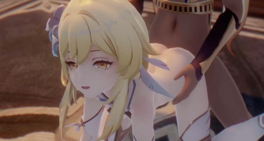 [原神同人]3D巨献 荧妹の痴女觉醒 激震体位沉浸式体验